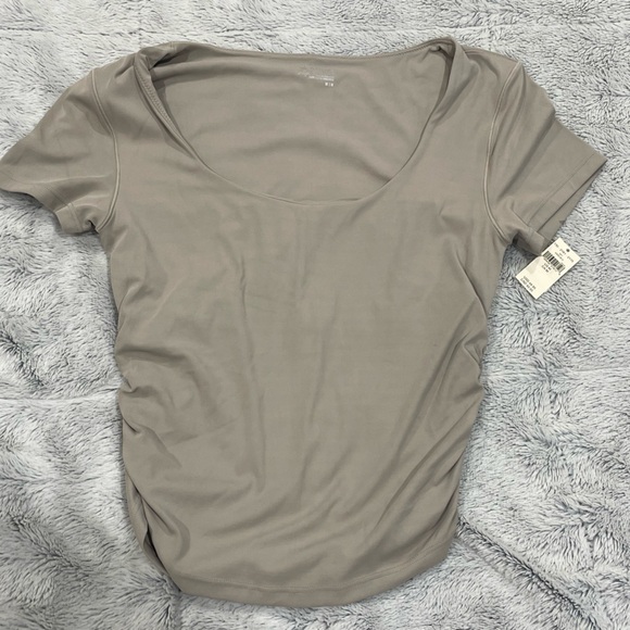 Aerie Scoop Neck Short Sleeve Top - Picture 3 of 8